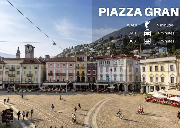 Centro, A Pochi Passi Dal - Free Parking * Locarno
